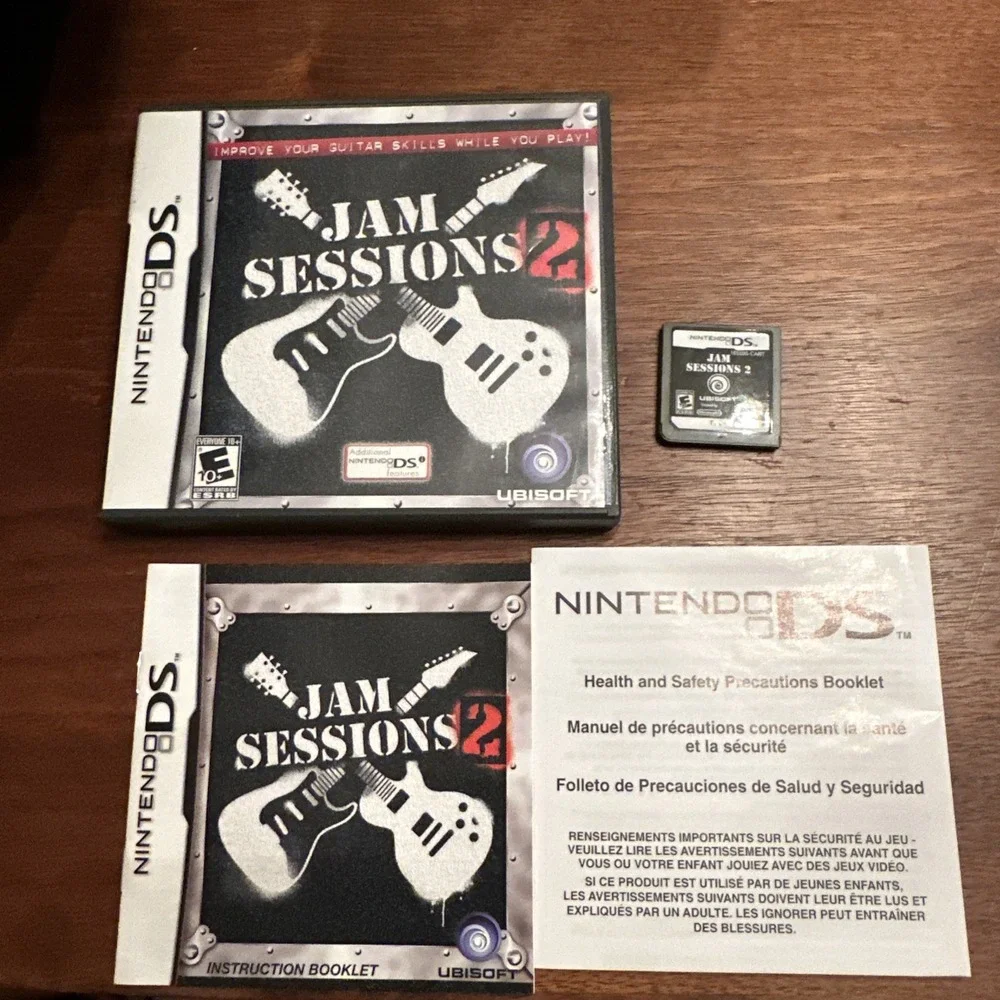 Jam Sessions 2 Nintendo DS Ubisoft 2009 Music Rhythm Game CIB Complete